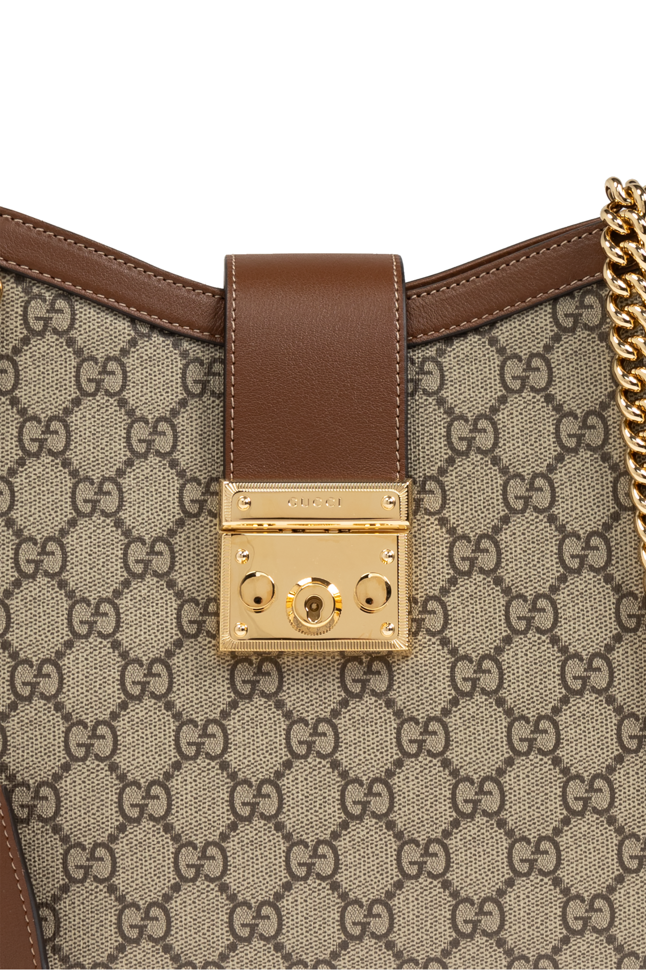 Beige Shoulder bag Padlock Medium Gucci - Vitkac AS
